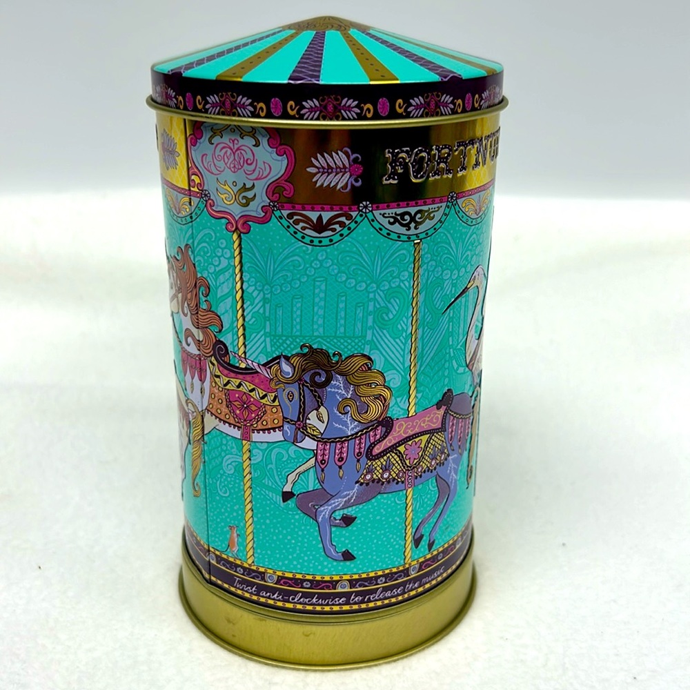 Mini musical collectable Merry Go Round Tin